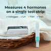 Inito Fertility Monitor & Hormone Tracker for Women | Estrogen, LH, Progesterone Metabolite Levels - PdG, FSH | Predict & Confirm Ovulation | Includes 15 Test Strips (iPhone 14 Pro Max)