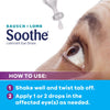 Soothe Preservative Free Lubricant Eye Drops, Long-Lasting Dry Eye Relief, Moisturizing & Comforting, Suitable for Sensitive Eyes, Single Use Vials, 30 Count