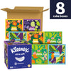 Kleenex Ultra Soft Facial Tissues, 8 Cube Boxes, 80 Tissues per Box, 3-Ply, Packaging May Vary