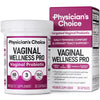 Physician's CHOICE Vaginal Probiotics for Women - Unique with Licorice Root - PH Balance, Odor Control, Yeast, Vaginal Microbiome & Feminine Health - 6B CFU - Organic Prebiotic, Cranberry - 30 CT