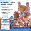 Advanced Sciatic Nerve Support Relief: Alpha Lipoic Acid Vitamin, Benfotiamine - 12 in 1 Sciatica Supplements - 120 Capsules- 30-60 Supply- Made in USA