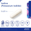 Pure Encapsulations Iodine - Supplement to Support The Thyroid & Help Maintain Healthy Cellular Metabolism - with Premium Potassium Iodide - 120 Capsules