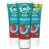 Tom's of Maine Fluoride Free Children's Toothpaste, Natural Toothpaste, Dye Free, No Artificial Preservatives, Silly Strawberry, 5.1 Ounce (Pack of 3) (Packaging May Vary)