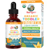 MaryRuth Organics Multivitamin & Multimineral with Iron for Toddlers | USDA Organic | Sugar Free | Multivitamin Liquid Drops for Kids Ages 1-3 | Immune Support | Vegan | Non-GMO | 2 Fl Oz