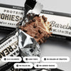 Barebells Protein Bars Cookies & Cream - 12 Count, 1.94 oz Bars - Protein Snacks with 20g of High Protein - Chocolate Protein Bar with 1g of Total Sugars - On The Go Protein Snack & Breakfast Bars