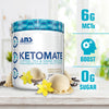 ANS Performance Ketomate Coffee Creamer with MCT Oil Powder, Delicious, Sugar Free Creamer for Coffee, Tea & Shakes, Perfect Keto Energy Powder, 20 Servings, 15oz, French Vanilla