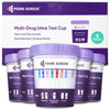 Prime Screen® Multi-Drug Urine Test Cup - 12 Panel drug test - Instant Testing Marijuana (THC),OPI,AMP, BAR, BUP, BZO,COC, mAMP, MDMA, MTD, OXY, PCP - [5 Pack]