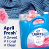 Downy Fabric Softener Liquid, April Fresh Scent, 140 fl oz, 190 Loads, HE Compatible