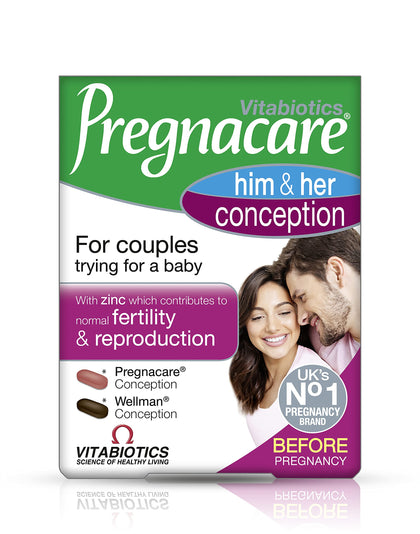 Vitabiotics - Pregnacare - His & Her Conception - 2x30 Tablets