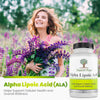 Simply Natures Pure Alpha Lipoic Acid 600mg 120 Veggie Capsules, Non-GMO Thioctic Acid 4 Month Supply