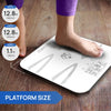 INEVIFIT Body-Analyzer Scale, Highly Accurate Digital Bathroom Body Composition Analyzer, Measures Weight, Body Fat, Water, Muscle, BMI, Visceral Levels & Bone Mass for 10 Users. Includes Batteries