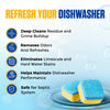 Dishwasher Cleaner Tablets - Lemon-Scented, Heavy Duty Cleaning Descaler Pods for Dish Washer, 12-Month Supply (24 Tablets) - Deep Cleans & Maintains Your Dishwashing Machine for Optimal Performance