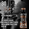 Jocko Mölk 30g Grass Fed Protein Shakes - No Added Sugar Protein Drinks KETO Friendly - Ready to Drink 12 FL Oz (Pack of 12) Chocolate