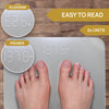 INEVIFIT Bathroom Scale, Highly Accurate Digital Bathroom Body Scale, Measures Weight up to 400 lbs. Includes Batteries