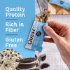 Quest Nutrition Cookies & Cream Protein Bars, 21g Protein, 4g Net Carbs, 1g Sugar, Gluten Free, Keto Friendly, 4 Count