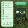 Gruns Daily Gummies, Super Greens Gummies - Organic Spirulina and Chlorella, Prebiotics for Digestive & Gut Health - Greens Superfood, Multi-Vitamins & Minerals - 224 Gummy Bear