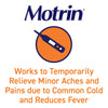 Motrin IB, Ibuprofen 200mg Tablets for Fever, Muscle Aches, Headache & Back Pain Relief, 100 ct.