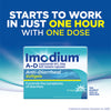 Imodium A-D Anti-Diarrheal Medicine Softgels with 2 mg Loperamide Hydrochloride per Capsule, Diarrhea Relief to Help Control Symptoms Due to Acute, Active & Traveler's Diarrhea, 24 ct.