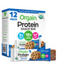 Orgain Organic Vegan Protein Bars, Chocolate Chip Cookie Dough - 10g Plant Based Protein, Low Calorie Healthy Snacks, No Lactose or Soy Ingredients, Gluten Free, Non-GMO - 1.41 Oz (Pack of 12)