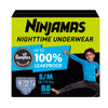 Pampers Ninjamas Nighttime Bedwetting Underwear Boys - Size S/M (38-70 lbs), 88 Count