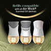 Air Wick Plug in Scented Oil Refill, 5ct, White Sage & Mahogany, Air Freshener, Essential Oils