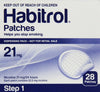 Habitrol Novartis Nicotine Transdermal System Stop Smoking Aid Patches - 28 Each (Step 1 - 21 Mg)