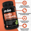 Candi Cleanse Support Supplement Pills - Anti Overgrowth Supplements for Women & Men - Extra Strength Balance Control Probiotic Complex Cleanser - Natural Oral Herbal Oregano & Caprylic Acid Capsules