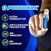 Powermax 24-Count AA Batteries, Ultra Long Lasting Alkaline Battery, 10-Year Shelf Life, Reclosable Packaging