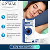 Optase HYLO Night Gel for Dry Eyes - Preservative Free Lubricant Ointment for Nighttime Dry Eye Relief from Blepharitis and Styes - .18 oz