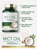 Carlyle MCT Oil Capsules 3600 mg | 70 Softgels | Keto Coconut Oil Pills | Non-GMO & Gluten Free Supplement