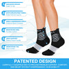 NEENCA Medical Compression Socks for Women & Men Circulation-2 Pairs, Ankle Compression Stockings for Pain Relief, Plantar Fasciitis, Swelling, Running, Nurses, Travel, Pregnancy, Flying. 20-30 mmHg