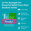 Benadryl Extra Strength Anti-Itch Topical Cream with 2% Diphenhydramine HCI for Itch Relief of Outdoor Itches Associated with Poison Ivy, Insect Bites & More, 1 fl oz