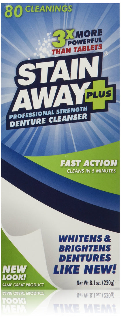 Stain-Away Plus Dental Cleanser, 8.1-Ounce (Pack of 3)