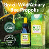 Wild Apiary Bee Propolis Liquid Extract 85% Non Alcohol Green Bee Propolis Liquid Glycolic Extract-Non Alcoholic, Wax Free, Sugar Free