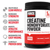 FORCE FACTOR Creatine Monohydrate, Creatine Powder for Muscle Gain, More Strength, and Faster Workout Recovery, Clinically Studied Micronized Creatine 5g Dose Per Serving, Unflavored, 60 Servings