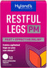 Hyland's Restful Legs PM Tablets, Nighttime Formula, Quick Dissolving Tablets, 50 Count