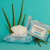 The Honest Company Sanitizing Alcohol Wipes | Kills 99% of Germs, Made With Aloe | Unscented, 150 Count (3 Packs of 50)