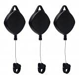 CALIDAKA VR Cable Management 3Packs Retractable Ceiling Pulley System Compatible with Oculu-s Rift S/Ps Vr/Viv E for Oculu-s Ques-t 2 VR Accessories with 360° Rotations Noise-Free