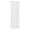 N&Y HOME Small Stall Shower Curtain Liner Fabric 32 x 72 inch Narrow Size, Hotel Quality, Washable, Water Repellent, White Bathroom Curtains with Grommets, 32x72