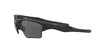Oakley Men's OO9154 Half Jacket 2.0 XL Rectangular Sunglasses, Matte Black/Grey Polarized, 62 mm