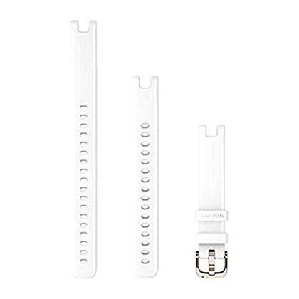 Garmin Replacement Accessory Band for Lily GPS Smartwatch - White Silicone