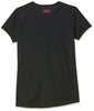 Under Armour girls Tech Big Logo Short Sleeve T-Shirt , Black (001)/White , Youth X-Large