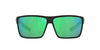 Costa Del Mar mens Rincon Sunglasses, Black/Green Mirrored Polarized-580g, 63 mm US