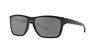 Oakley Men's OO9448 Sylas Rectangular Sunglasses, Black Ink/Black Iridium Polarized, 57 mm