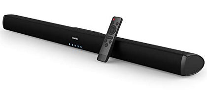 Saiyin Sound Bars for TV, Wired and Wireless Bluetooth 5.0 TV Stereo Speakers Soundbar 32 Home Theater Surround Sound System Optical/Coaxial/RCA Connection, Wall Mountable