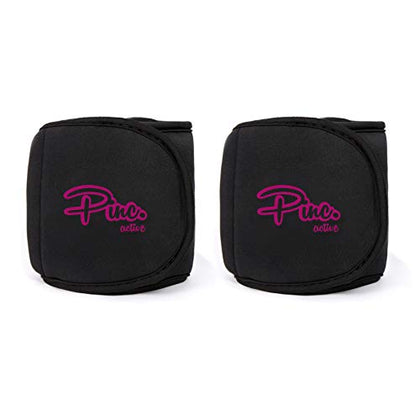 Ankle Weights Set (2 x 0.5lb Cuffs) - 1lbs in Total - for Women, Men and Kids - Used for Workouts at Home, Pilates, Yoga, Boxing, Dancing and Resistance Training