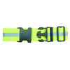 Endura Max Reflectives Reflective Elastic Belt or Sash, Military Heritage Style Glow Belt, Running Walking Motorcycling, Adjustable (Lime Green Ultralight, Regular)