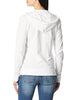 Hanes womens Slub Jersey fashion hoodies, White, Large US