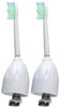 Philips Sonicare Genuine E-Series Replacement Toothbrush Heads, 2 Brush Heads, White, Frustration Free Packaging, HX7022/30
