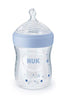 NUK Simply Natural Baby Bottle with SafeTemp, 5 oz, 2 Pack, Blue Stars
